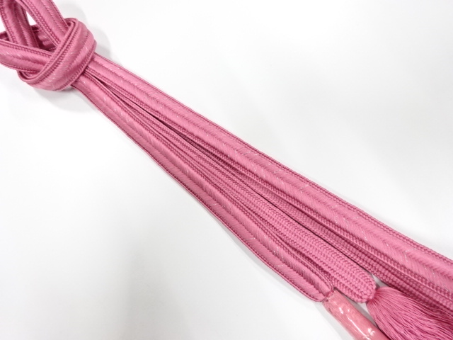 未使用品　正絹　手組帯締め